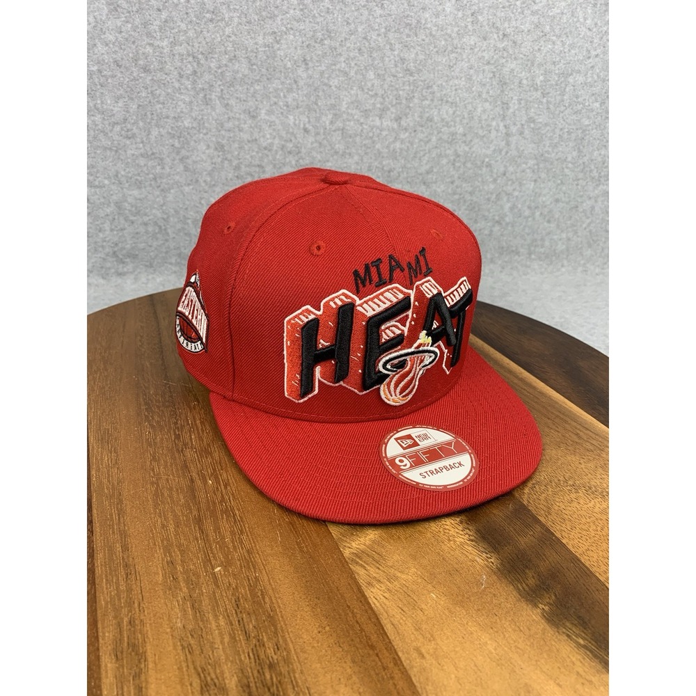 New 9Fifty Hardwood Classics Miami Heat NBA Eastern‎ Conference Adjustable Hat